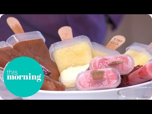 Make Your Own Ice Lollies - Karis Gesua's Recipe | This Morning