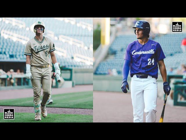 CHAMPIONSHIP GAME STACKED WITH ELITE TALENT! #1 BLESSED TRINITY VS. #2 CARTERSVILLE | HS BASEBALL