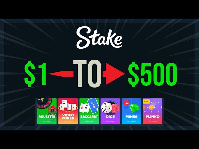 The $1 TO $500 Stake Challenge (SUCCESS)