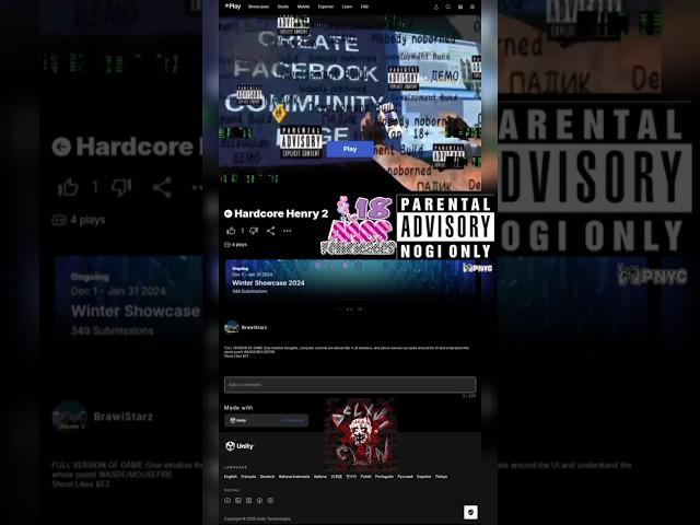 25 Frames studio present. Let's Play  @unity @facebookapp #bodycam #madewithunity #1337