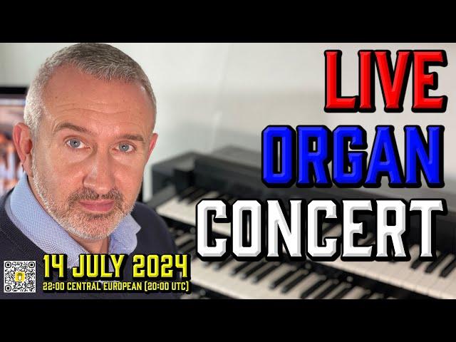  Live Organ Concert! | Sunday Night Is Organ Music Night | 14 July 2024