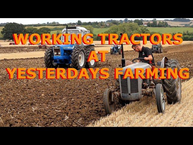 Yesterdays Farming Working Tractors