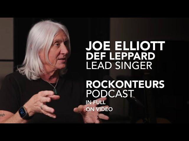 Def Leppard's Joe Elliott speaks to Gary Kemp and Guy Pratt | IN FULL | Rockonteurs