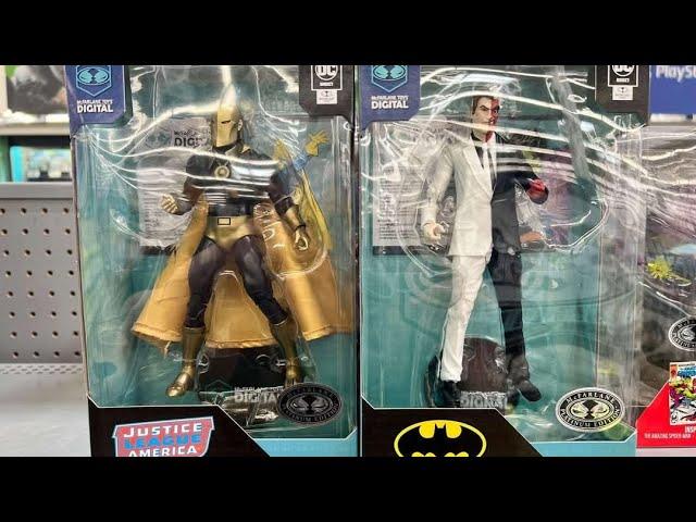 New McFarlane Toys unannounced Dr Fate & Two Face action figures found at retail