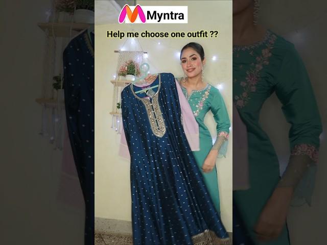 FESTIVE kurta set haul | Myntra kurta set |  Myntra haul Pakistani kurta set #myntrahaul