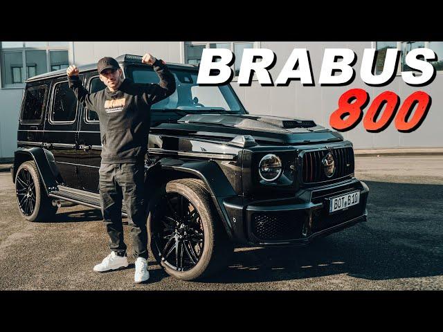 BRABUS 800 Black Ops | Mit der G-Klasse auf die Kö | Daniel Abt