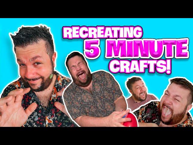 Recreating 5 Minute Crafts! 2 | Christian Hull