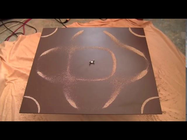 Cymatics experiment tonoscope 432-440Hz