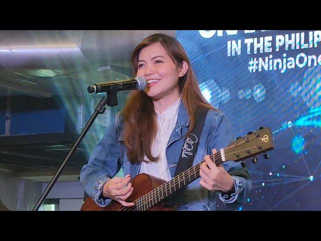 Acel Bisa performs Torete at NinjaOne Grand Launch in the Philippines