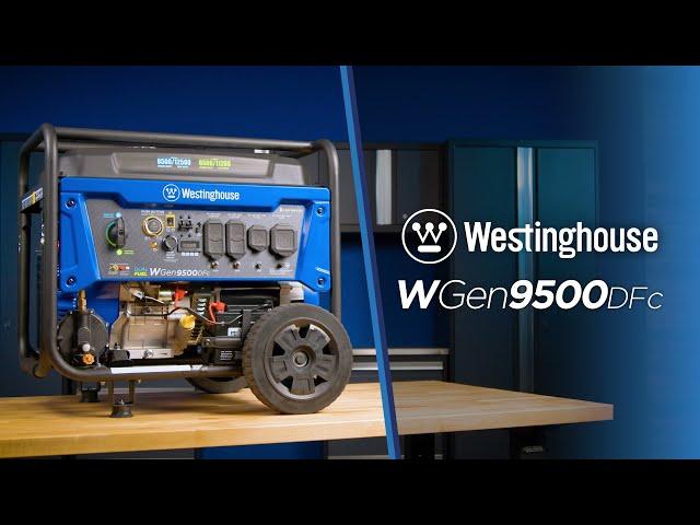 WGen9500DFc Dual Fuel Generator by Westinghouse