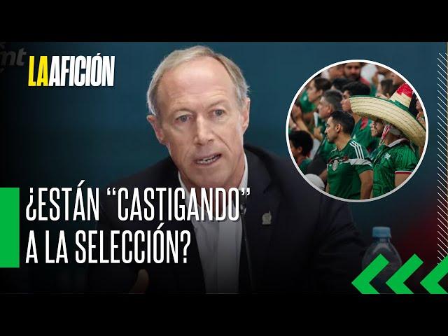 FMF reconoce enojo de la afición con la Selección Mexicana