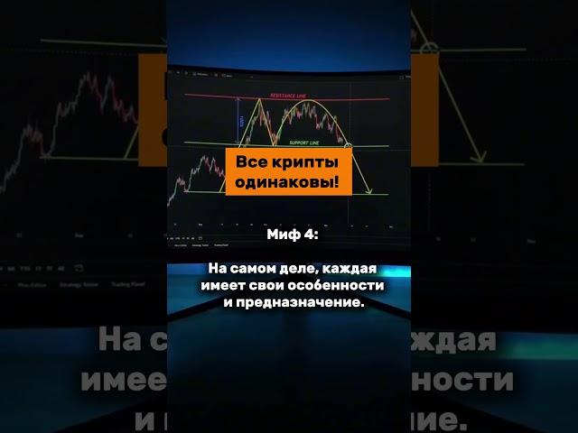 5 мифов о криптовалюте