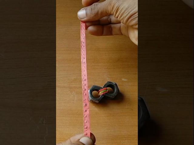 Diwali roll cap crackers trick using Screw knot  #shorts #ytshorts #diwali #diwalipataka #pataka