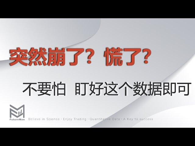 突然崩了？怎么办？ 不要怕，盯好这个量化数据即可。 美股大盘12月20日复盘