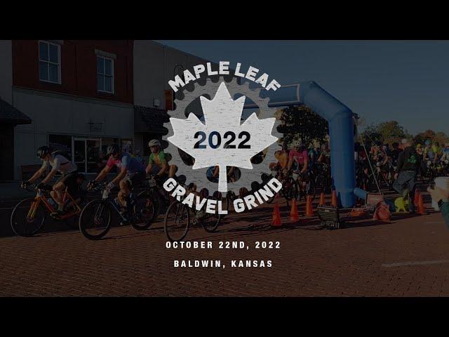 2022 Maple Leaf Gravel Grind (35 Miles) : Baldwin, Kansas