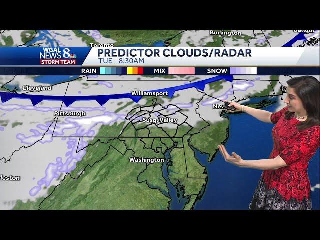 Sunny Monday, more seasonable week ahead