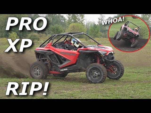 Getting a 2020 Polaris RZR Pro XP and RIPPIN THE HECK OUT OF IT!