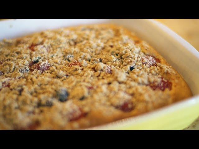 Yogurt Receptacle Cake AKA Easy Cake for Messy People