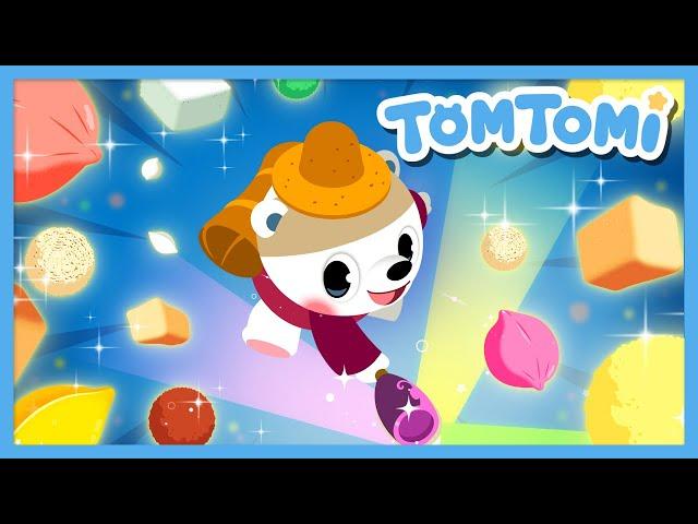 The Rice Cake Song | Gooey Chewy | Traditional Korean Dessert | Food Song | Kids Song | TOMTOMI