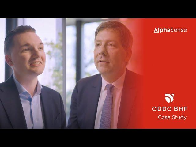 ODDO BHF Boosts Investment Confidence and Saves Valuable Time with AlphaSense