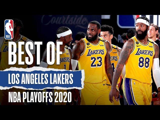 The Lakers' Best Plays From The 2020 #NBAPlayoffs 