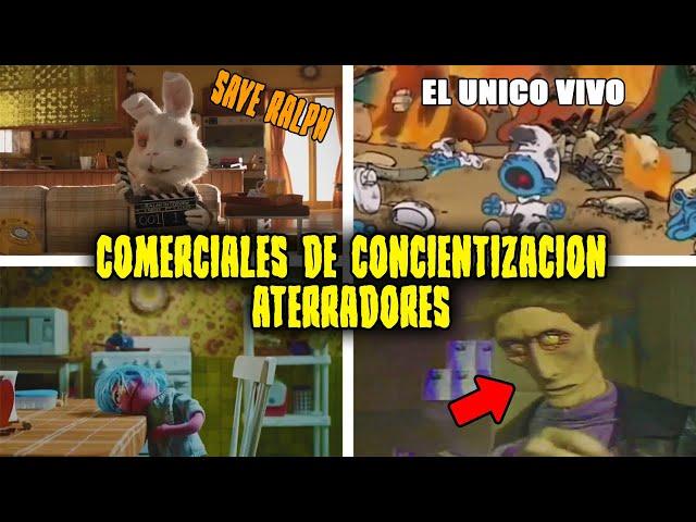 10 Comerciales Animados de Concientización Aterradores e Inquietantes de Ver