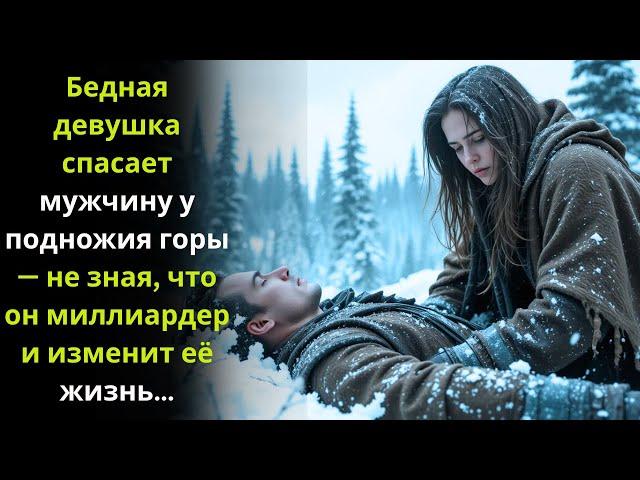 Бедная девушка спасает мужчину у подножия горы — не зная, что он миллиардер и изменит её жизнь…