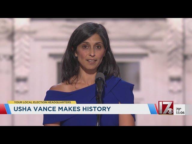 Triangle Indian community speaks on Usha Vance making history