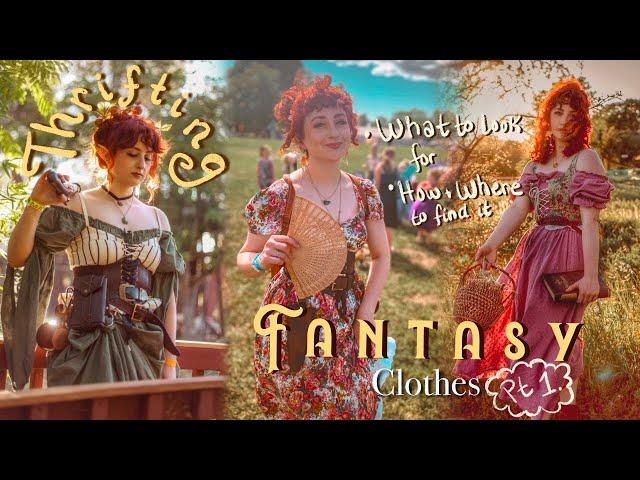 ️ How to THRIFT for Renaissance Faire & Fantasy Core Outfits - Thrift Tips & Tricks Part 1