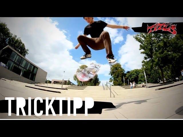 How to Hardflip - einfach und schnell Skateboard Tricks lernen (deutsch/german)