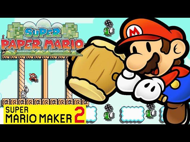 Super Mario Maker 2: Super Paper Mario (FULL Game)