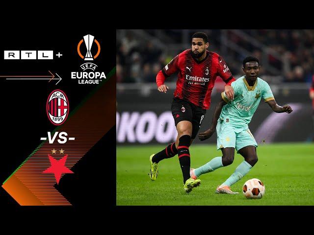 AC Mailand vs. Slavia Prag – Highlights & Tore | UEFA Europa League