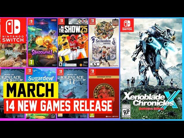 MARCH 2025 Switch Lineup - Must-Play Nintendo Games!