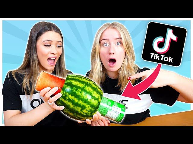 Vi Testede TikTok LifeHacks ft. Rebecca Dahl #3