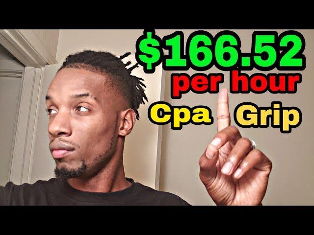 CPAGRIP 2020 $166.54 CASE STUDY | CPA MARKETING | CONTENT LOCKING