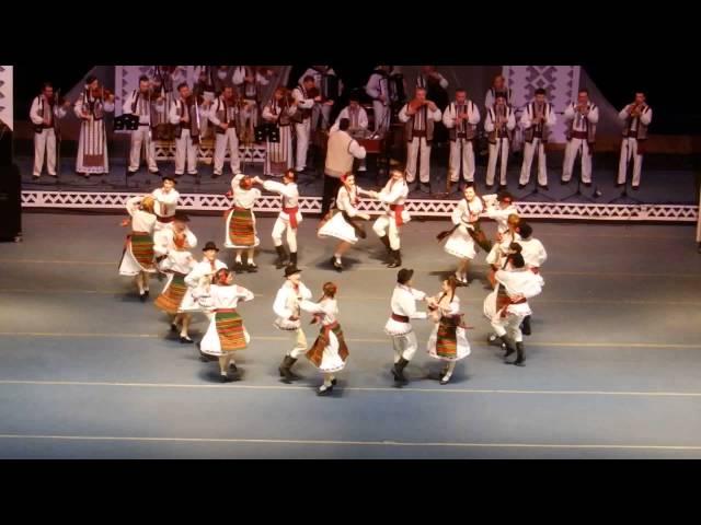 Romanian traditional dance (Hora din Moldova)