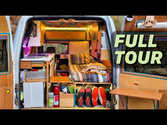 TINY ADVENTURE VAN - Tons of UNIQUE Features - Van Tour