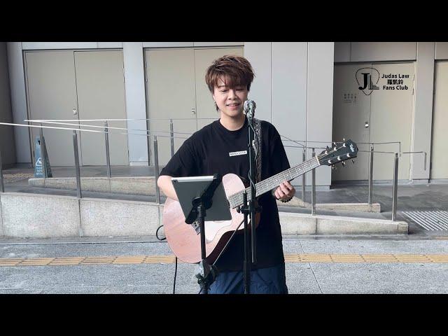 Judas Law 羅凱鈴 旺角東站 busking 31 Oct 2024