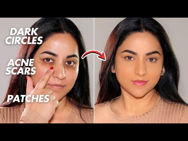 5 Key Steps to cover Dark Circles, Spots & Pigmentation | Everyday Makeup