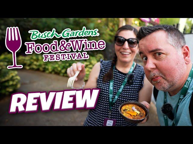 Busch Gardens Food & Wine Festival 2024 Tampa, Florida