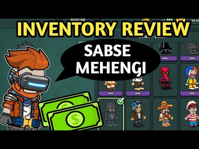 AAO TUMHE INVENTORY DIKHAU ! MINI MILITIA INVENTORY REVIEW !