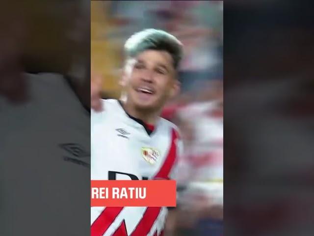 Andrei Rațiua înscris primul său gol în La Ligapentru Rayo #ratiu #soccer