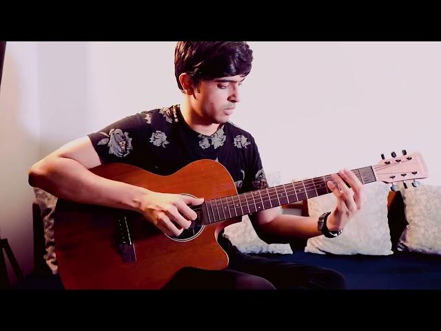 Playing God (Polyphia) but with Percussive Finger-Style Guitar techniques