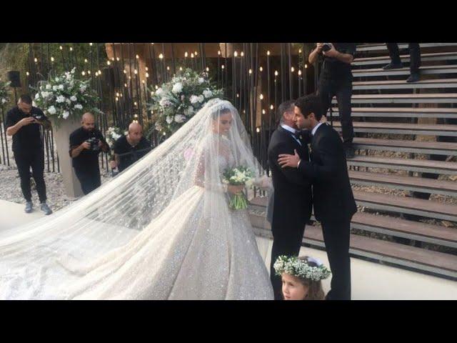 Egyptian Singer Lara Scandar's Wedding in Beirut - Too Pretty To Be Real !