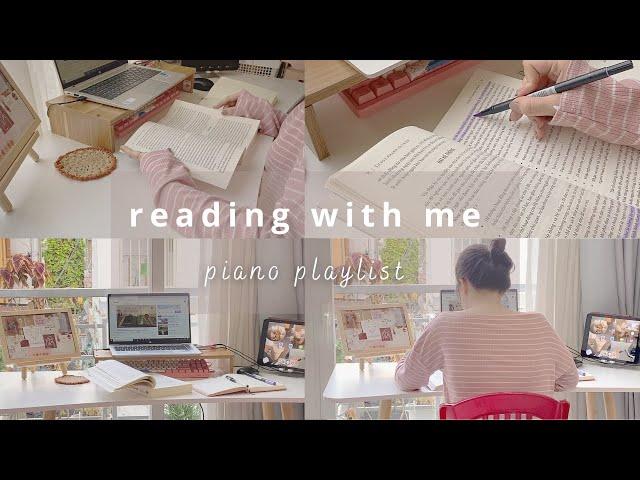 ĐỌC SÁCH CÙNG MÌNH 30 PHÚT MỖI NGÀY | STUDY WITH ME EP4 | reading time (piano playlist 30 min)