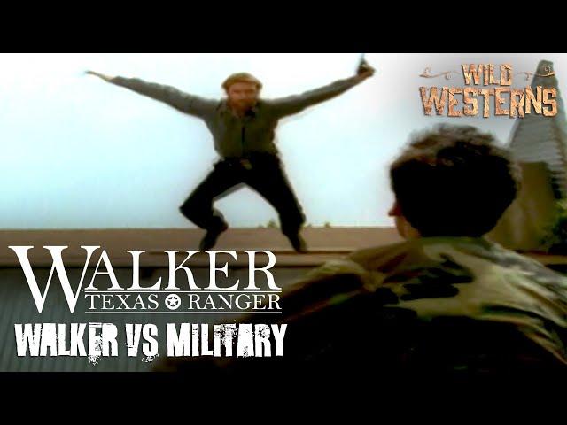 Walker, Texas Ranger | Walker Stops Corrupt Soldiers From Killing Infected | Wild Westerns