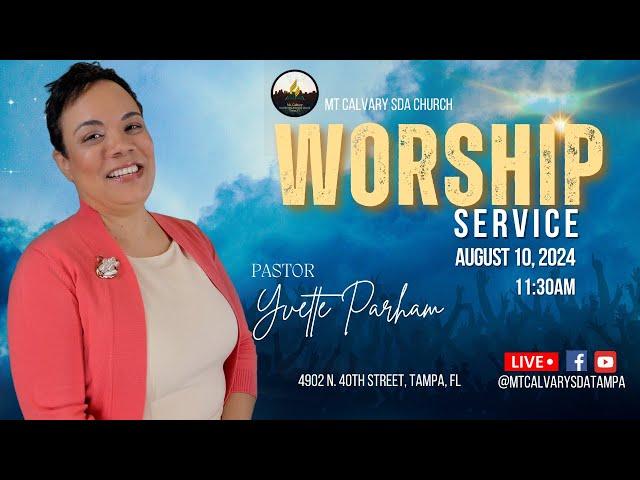 Praise and Worship Service | Pastor Yvette Parham | 08.10.24