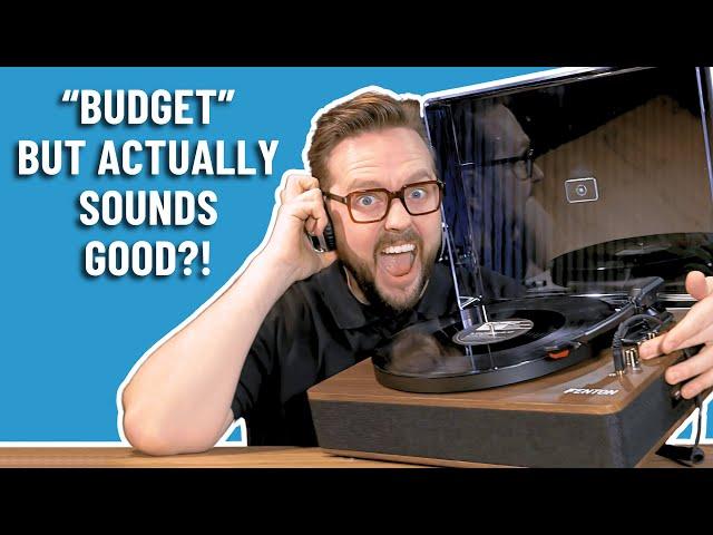 Budget Record Player That Sounds Good? | Fenton RP162 Vinyl Turntable, Built-In Speakers & Bluetooth