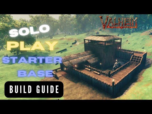 Valheim: The Solo Players Starter Base (Build Guide, No Mods) for Solo Play