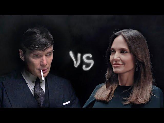 Staredown: Angelina Jolie vs Thomas Shelby